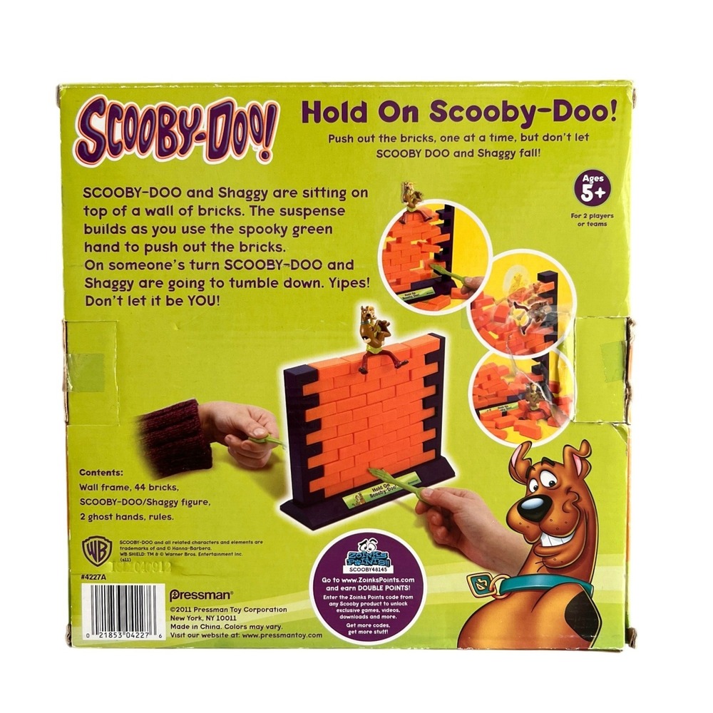 Hold On Scooby-Doo Board Game Pressman 4227A Skill and Action Game 2011 - Picture 2 of 7